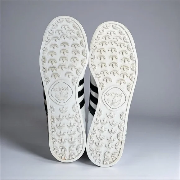 Adidas Originals Samoa Trefoil White & Black Sneakers – Men’s Size 12 - Picture 6 of 6